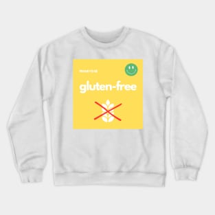 Proud To Be Gluten-Free - Yellow Crewneck Sweatshirt